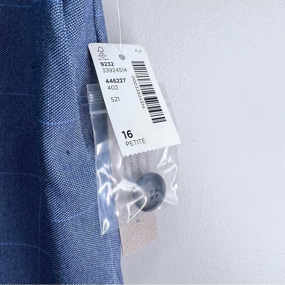 Reitman’s Slim Windowpane Pants The Iconic Size 16- Petite - Picture 8 of 11